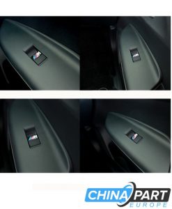 BMW M-Tech M Series ženkliukas emblema (Mini) Priklijuojamas ženkliukas emblema ant vairo, pavarų svirties, ratlankių, salono dalių, panelės.