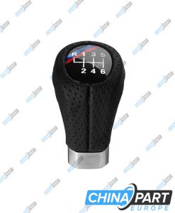 BMW M-Tech Odinė perforuota pavarų perjungimo svirtis ("Strype", 6 bėgių)