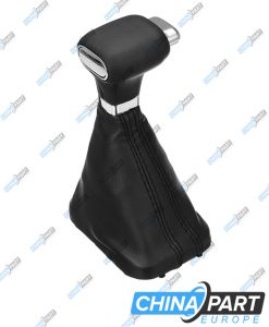 Volkswagen Tiguan 2005-2012 Golf Touran Automatinė pavarų svirtis su oda (Juoda)