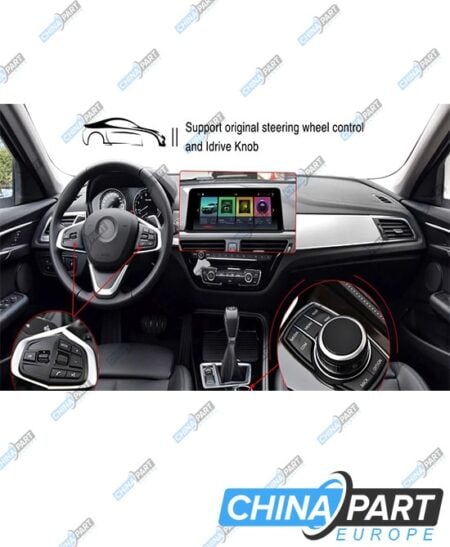 BMW X3 F25 Multimedija su navigacija (Android 9.0) CIC Sistemai (ID7 Interface)